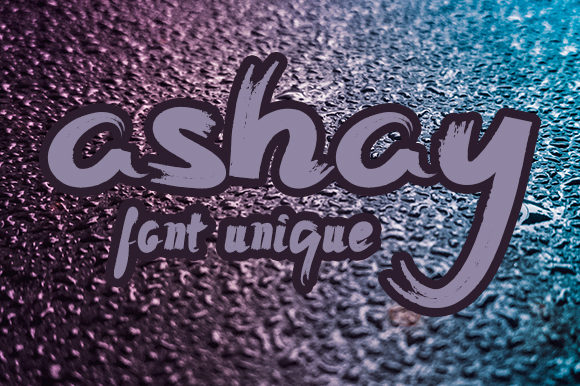 Ashay: A Neat Display Font for Polished Branding