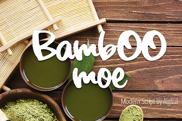 Bamboomoe: A Spectacular Handwritten Font for Designers
