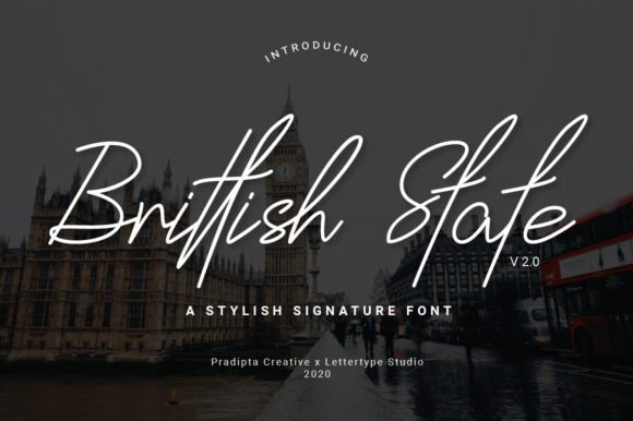 Brittish State: A Modern Handwritten Font for Makers