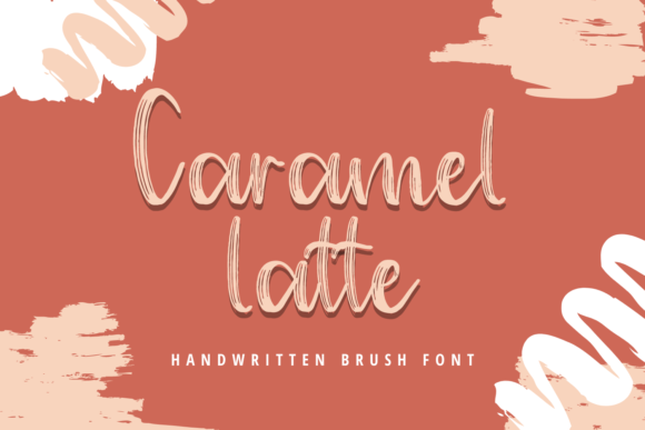 Caramel Latte: A Handwritten Brush Font for Editors