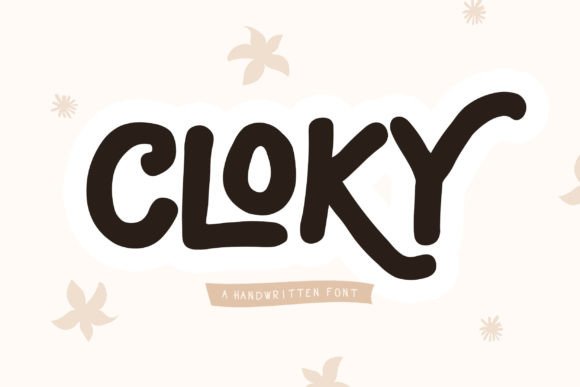 Cloky: The Whimsical Handwritten Font for Marketers