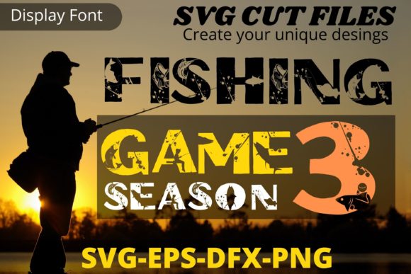 Fishing Game: A Unique Decorative Font for Branding