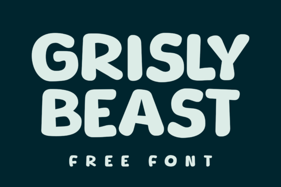 Grisly Beast: A Bold Display Font for Campaigns