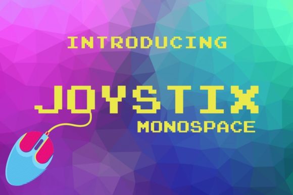 Joystix Monospace: A Retro Pixel Font for Modern Design