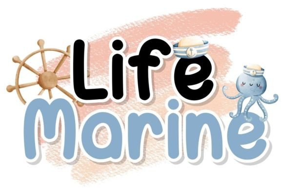 Life Marine: A Whimsical Ocean Font Review
