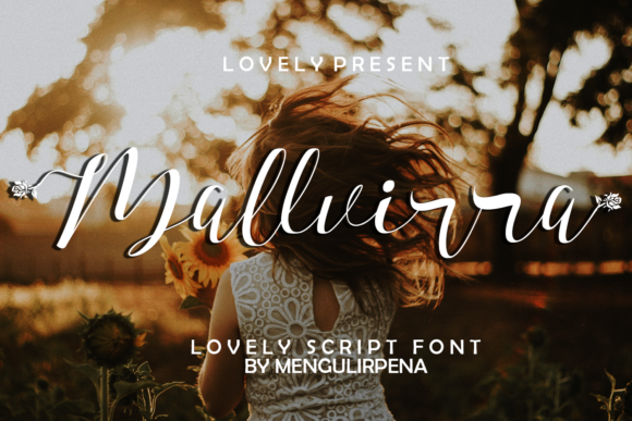 Mallvirra: A Delicate Handwritten Font for Campaigns