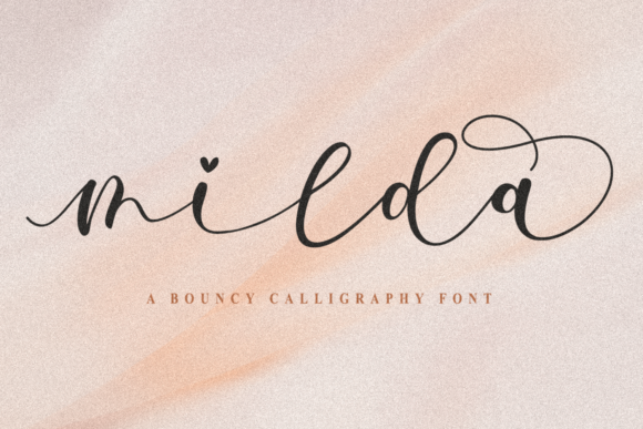 Milda: The Charming Handwritten Font for Makers