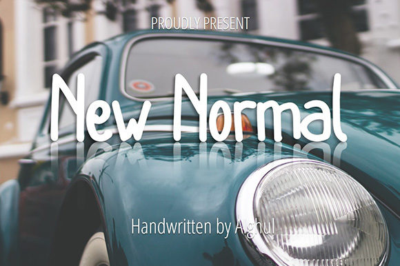 New Normal: A Friendly Handwritten Font for Business