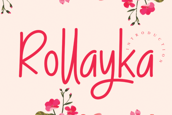 Rollayka: A Friendly Handwritten Font for Your Brand