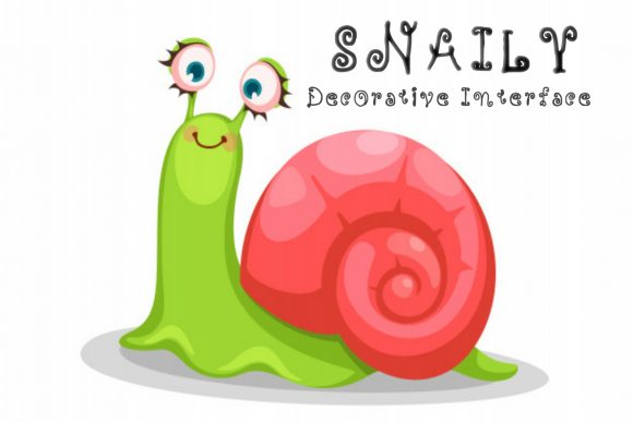 Snaily: A Quirky Display Font for Joyful Branding