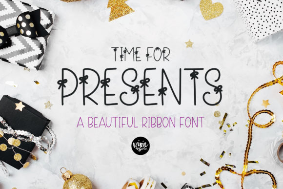 Time for Presents: A Decorative Font for Campaigns