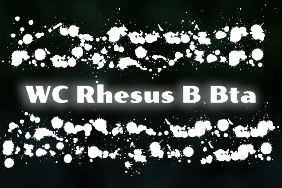 WC Rhesus B Bta: A Designer's Guide to Artistic Dingbat Fonts