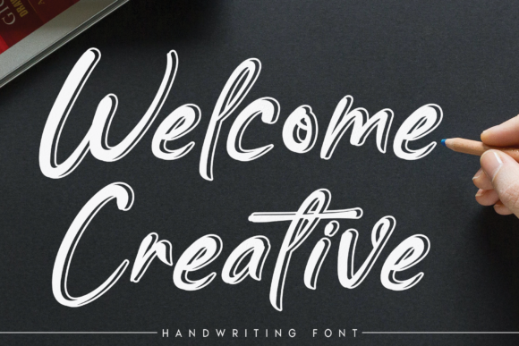 Welcome Creative: A Bold Handwritten Font for Your Brand
