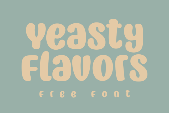 Yeasty Flavors: A Friendly Handwritten Font for Brands